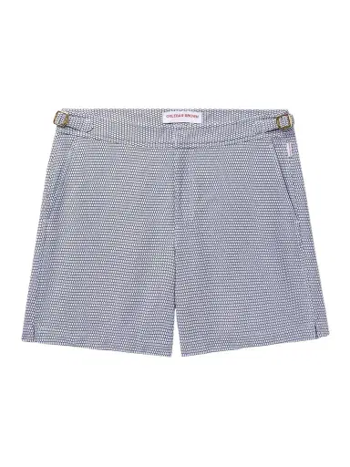 Orlebar Brown Bulldog X Fenella Slim-Fit Mid-Length Jacquard Swim Shorts - Men | Thumbnail 1 Orlebar Brown Bulldog X Fenella Slim-Fit Mid-Length Jacquard Swim Shorts - Men | Thumbnail 1