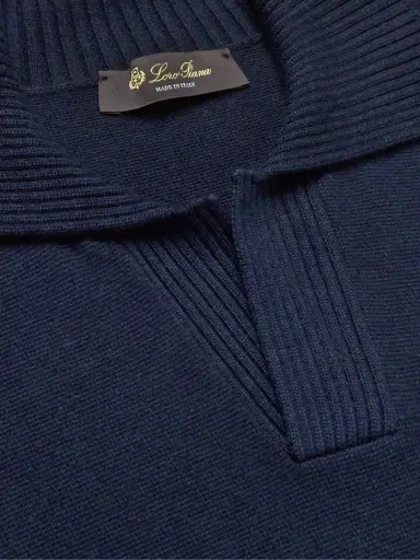 Loro Piana Cashmere and Silk-Blend Polo Shirt - Men | Thumbnail 4 Loro Piana Cashmere and Silk-Blend Polo Shirt - Men | Thumbnail 4
