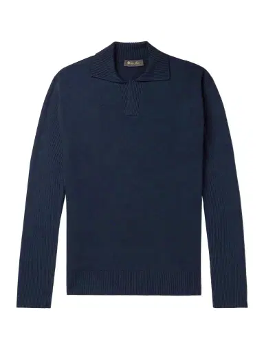 Loro Piana Cashmere and Silk-Blend Polo Shirt - Men | Thumbnail 1 Loro Piana Cashmere and Silk-Blend Polo Shirt - Men | Thumbnail 1