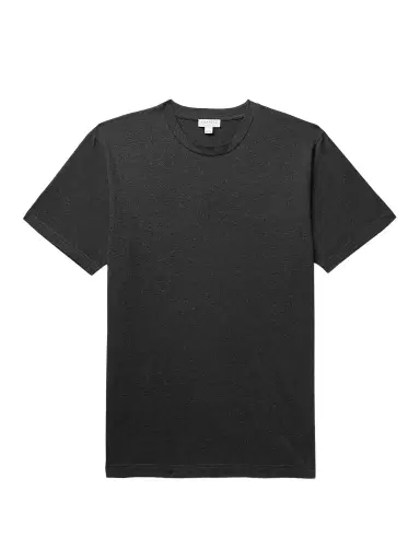 Sunspel Riviera Organic Cotton-Jersey T-Shirt - Men | Thumbnail 1