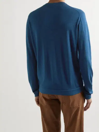 Loro Piana Cashmere and Silk-Blend Sweater - Men | Thumbnail 3 Loro Piana Cashmere and Silk-Blend Sweater - Men | Thumbnail 3