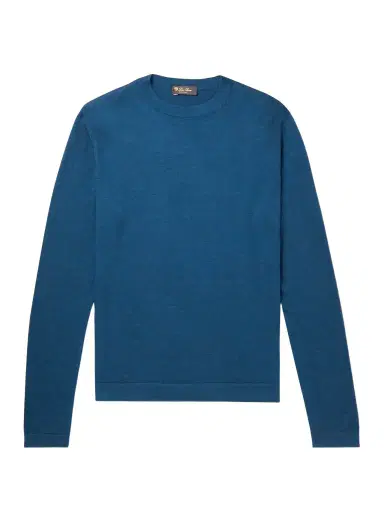 Loro Piana Cashmere and Silk-Blend Sweater - Men | Thumbnail 1 Loro Piana Cashmere and Silk-Blend Sweater - Men | Thumbnail 1
