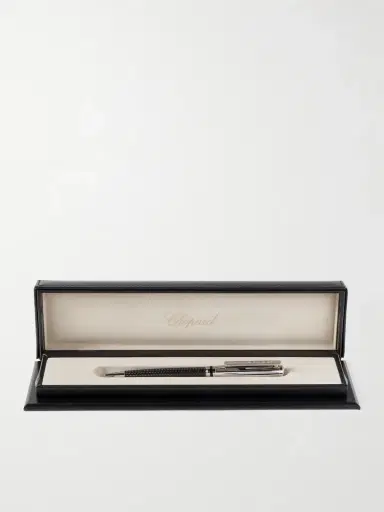 Chopard Brescia Carbon Fibre and Palladium Ballpoint Pen - Men | Thumbnail 2 Chopard Brescia Carbon Fibre and Palladium Ballpoint Pen - Men | Thumbnail 2