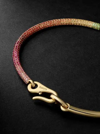 MAOR The Equinox 18-Karat Gold Multi-Stone Bracelet - Men | Thumbnail 3 MAOR The Equinox 18-Karat Gold Multi-Stone Bracelet - Men | Thumbnail 3