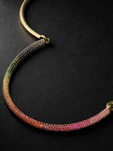 MAOR The Equinox 18-Karat Gold Multi-Stone Bracelet - Men | Thumbnail 4 MAOR The Equinox 18-Karat Gold Multi-Stone Bracelet - Men | Thumbnail 4