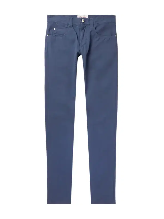 Slim-Fit Garment-Dyed Cotton-Blend Trousers - Men