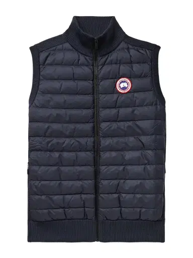 Canada Goose HyBridge Slim-Fit Merino Wool and Quilted Nylon Down Gilet - Men | Thumbnail 1 Canada Goose HyBridge Slim-Fit Merino Wool and Quilted Nylon Down Gilet - Men | Thumbnail 1