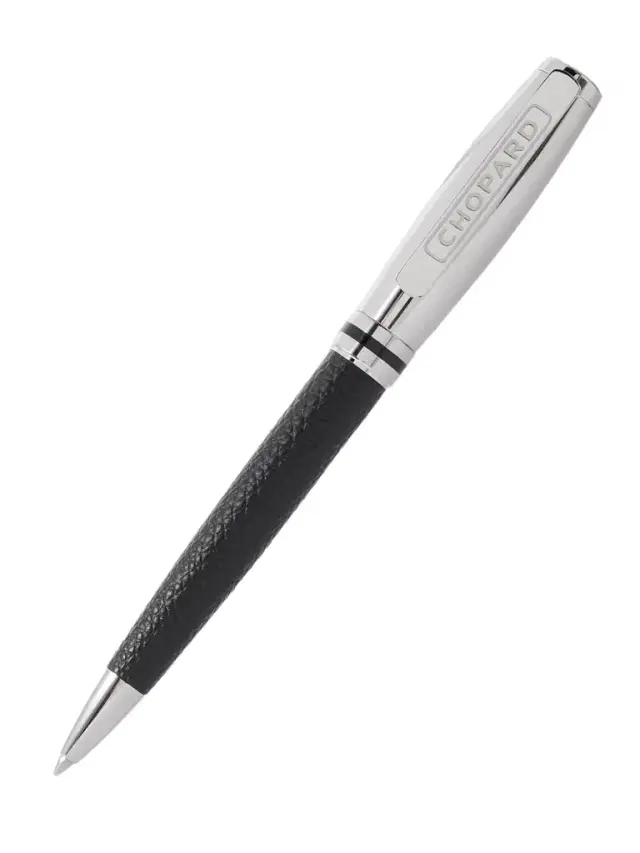 Chopard Brescia Resin and Palladium-Plated Ballpoint Pen - Men