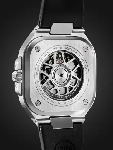 Bell & Ross BR 05 Automatic GMT Stainless Steel Watch, Ref. BR05G-BL-ST/SRB - Men | Thumbnail 5 Bell & Ross BR 05 Automatic GMT Stainless Steel Watch, Ref. BR05G-BL-ST/SRB - Men | Thumbnail 5
