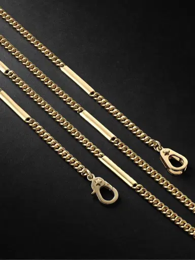 Foundrae 18-Karat Gold Chain Necklace - Men | Thumbnail 4 Foundrae 18-Karat Gold Chain Necklace - Men | Thumbnail 4