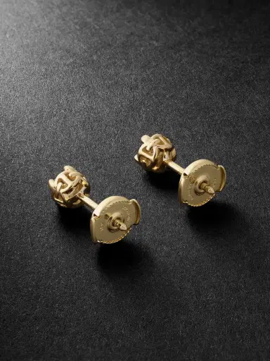 Hoorsenbuhs 18-Karat Gold Diamond Earrings - Men | Thumbnail 3 Hoorsenbuhs 18-Karat Gold Diamond Earrings - Men | Thumbnail 3