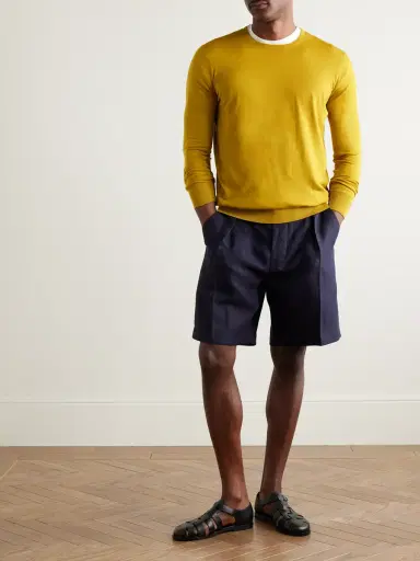 Loro Piana Wish Virgin Wool Sweater - Men | Thumbnail 2