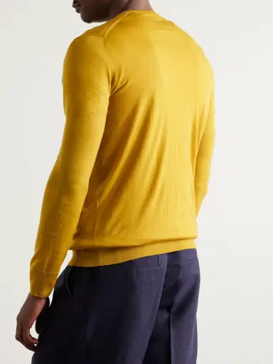 Loro Piana Wish Virgin Wool Sweater - Men | Thumbnail 3