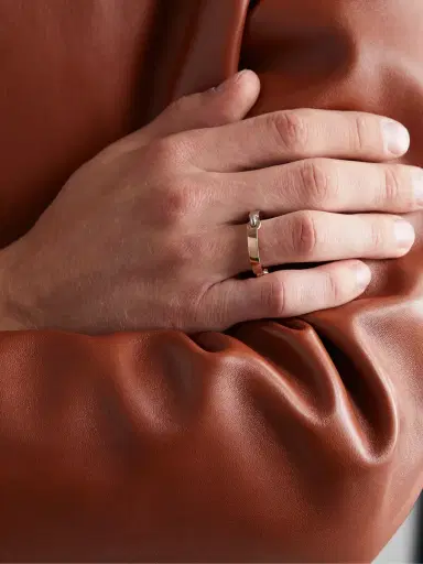 MAOR The Perihelion 18-Karat White, Yellow and Rose Gold Ring - Men | Thumbnail 2