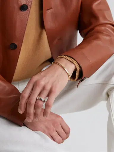 MAOR The Perihelion 18-Karat White, Yellow and Rose Gold Ring - Men | Thumbnail 4