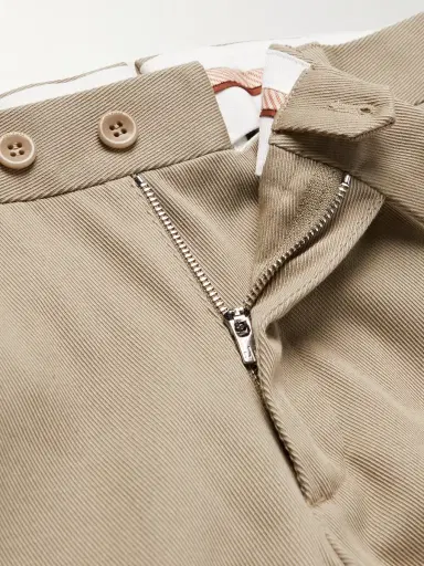 Loro Piana Slim-Fit Tapered Stretch-Cotton Twill Trousers - Men | Thumbnail 5 Loro Piana Slim-Fit Tapered Stretch-Cotton Twill Trousers - Men | Thumbnail 5