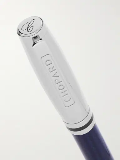 Chopard Mille Migla Carbon Fibre and Palladium Ballpoint Pen - Men | Thumbnail 3