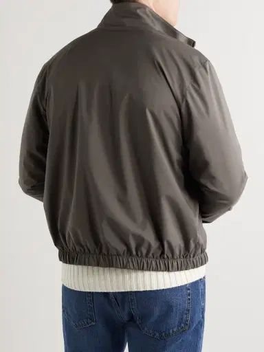 Loro Piana Windmate Reversible Shell and Cashmere Bomber Jacket - Men | Thumbnail 3 Loro Piana Windmate Reversible Shell and Cashmere Bomber Jacket - Men | Thumbnail 3