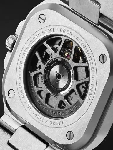Bell & Ross BR 05 Automatic Stainless Steel and Diamond Watch, Ref. BR05A-BL-STFLD/SST - Men | Thumbnail 3 Bell & Ross BR 05 Automatic Stainless Steel and Diamond Watch, Ref. BR05A-BL-STFLD/SST - Men | Thumbnail 3