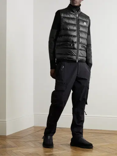 Moncler Gui Slim-Fit Logo-Appliquéd Quilted Shell Down Gilet - Men | Thumbnail 2 Moncler Gui Slim-Fit Logo-Appliquéd Quilted Shell Down Gilet - Men | Thumbnail 2