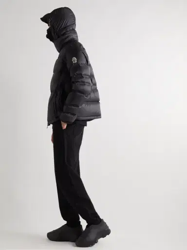 Moncler Genius Gentle Monster Logo-Print Quilted Shell Down Hooded Jacket - Men | Thumbnail 2 Moncler Genius Gentle Monster Logo-Print Quilted Shell Down Hooded Jacket - Men | Thumbnail 2