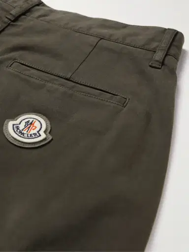 Moncler Wide-Leg Stretch-Cotton Cargo Trousers - Men | Thumbnail 4 Moncler Wide-Leg Stretch-Cotton Cargo Trousers - Men | Thumbnail 4