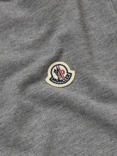 Moncler Logo-Appliquéd Striped Cotton-Piqué Polo Shirt - Men | Thumbnail 6