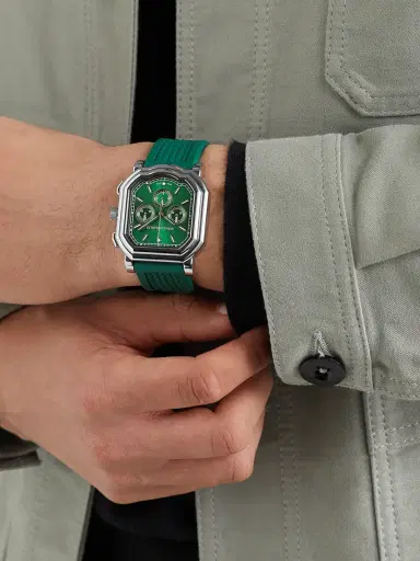 Gerald Charles Maestro 3.0 Automatic Chronograph Stainless Steel Watch, Ref. GC3.0-A-02 - Men | Thumbnail 2 Gerald Charles Maestro 3.0 Automatic Chronograph Stainless Steel Watch, Ref. GC3.0-A-02 - Men | Thumbnail 2