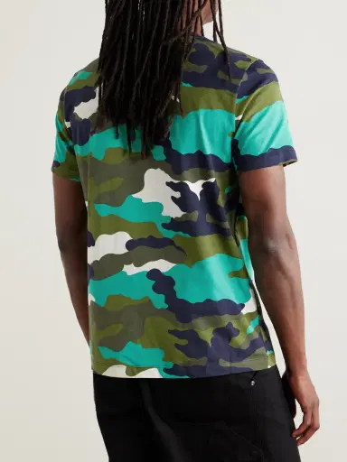 Moncler Camouflage-Print Cotton-Jersey T-Shirt - Men | Thumbnail 3 Moncler Camouflage-Print Cotton-Jersey T-Shirt - Men | Thumbnail 3