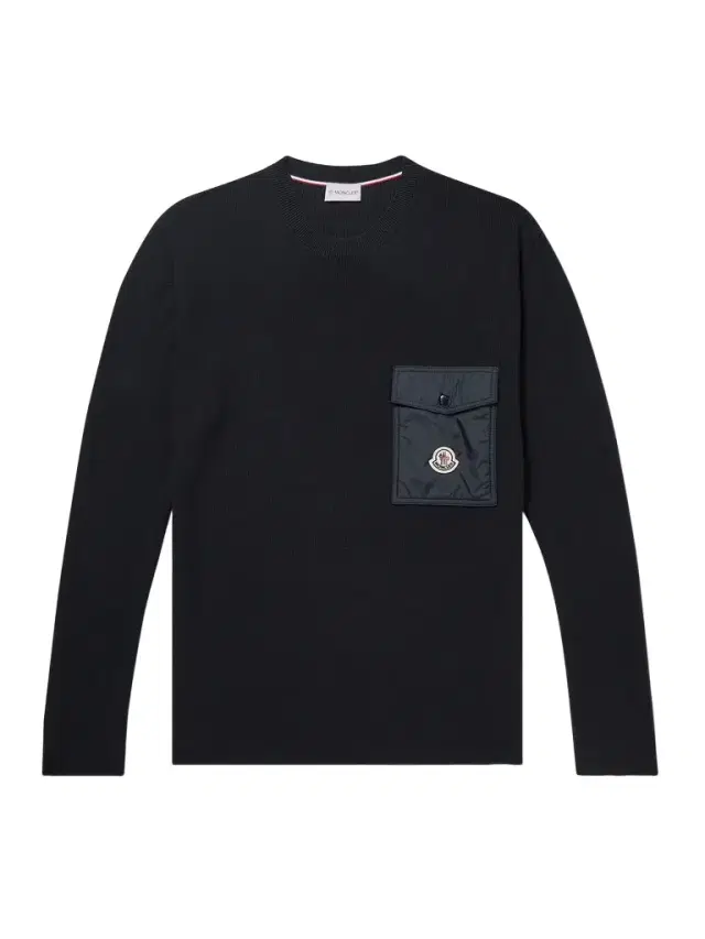 Logo-Appliquéd Shell-Trimmed Cotton Sweater - Men Logo-Appliquéd Shell-Trimmed Cotton Sweater - Men