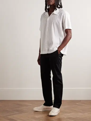 NN07 Theo Slim-Fit Organic Cotton-Blend Chinos - Men | Thumbnail 2