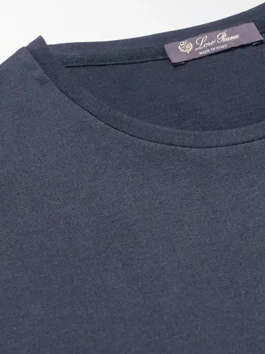 Loro Piana Slim-Fit Silk and Cotton-Blend Jersey T-Shirt - Men | Thumbnail 4