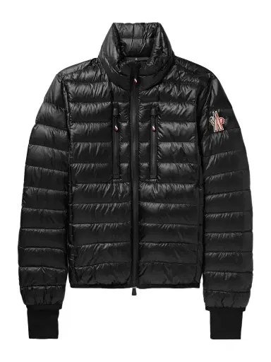 Moncler Grenoble Hers Slim-Fit Logo-Appliquéd Quilted Shell Down Jacket - Men | Thumbnail 1 Moncler Grenoble Hers Slim-Fit Logo-Appliquéd Quilted Shell Down Jacket - Men | Thumbnail 1