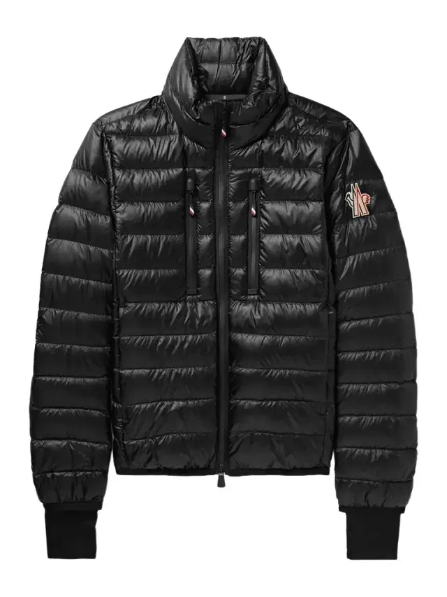 Moncler Grenoble Hers Slim-Fit Logo-Appliquéd Quilted Shell Down Jacket - Men