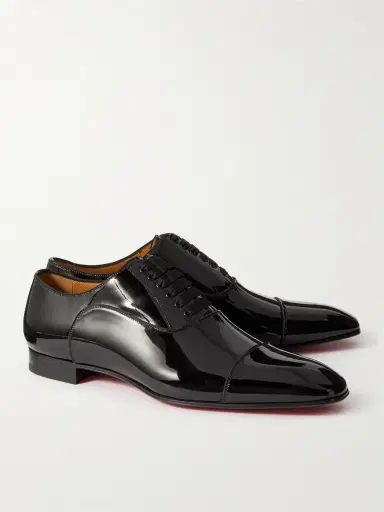 Christian Louboutin Greggo Patent-Leather Oxford Shoes - Men | Thumbnail 3 Christian Louboutin Greggo Patent-Leather Oxford Shoes - Men | Thumbnail 3