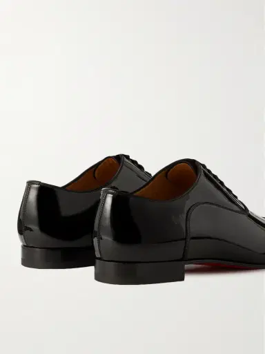 Christian Louboutin Greggo Patent-Leather Oxford Shoes - Men | Thumbnail 4 Christian Louboutin Greggo Patent-Leather Oxford Shoes - Men | Thumbnail 4