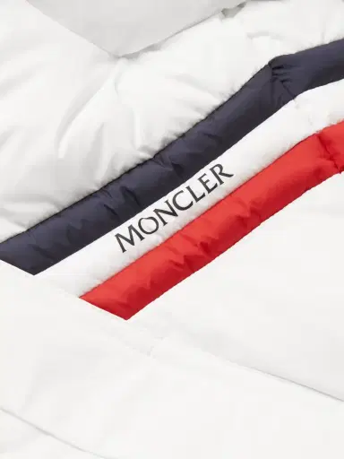 Moncler Fleole Logo-Print Striped Quilted Shell Hooded Down Jacket - Men | Thumbnail 5 Moncler Fleole Logo-Print Striped Quilted Shell Hooded Down Jacket - Men | Thumbnail 5