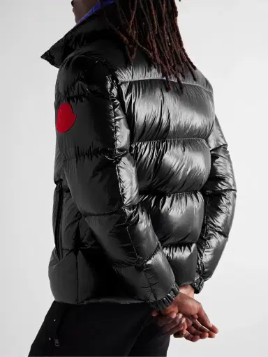 Moncler Genius 2 Moncler 1952 Dervo Logo-Appliquéd Quilted Glossed-Shell Down Jacket - Men | Thumbnail 3 Moncler Genius 2 Moncler 1952 Dervo Logo-Appliquéd Quilted Glossed-Shell Down Jacket - Men | Thumbnail 3