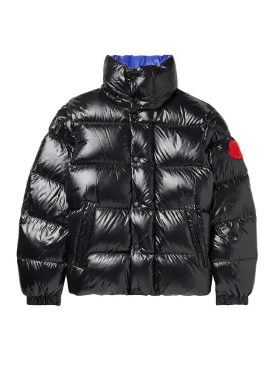 Moncler Genius 2 Moncler 1952 Dervo Logo-Appliquéd Quilted Glossed-Shell Down Jacket - Men | Thumbnail 1 Moncler Genius 2 Moncler 1952 Dervo Logo-Appliquéd Quilted Glossed-Shell Down Jacket - Men | Thumbnail 1