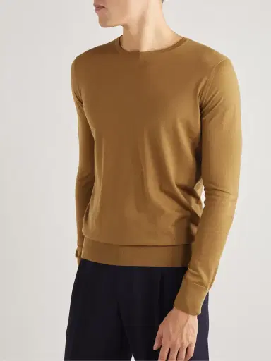 Loro Piana Wish® Virgin Wool Sweater - Men | Thumbnail 3 Loro Piana Wish® Virgin Wool Sweater - Men | Thumbnail 3