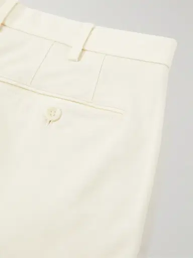 Loro Piana Slim-Fit Cotton-Blend Trousers - Men | Thumbnail 4