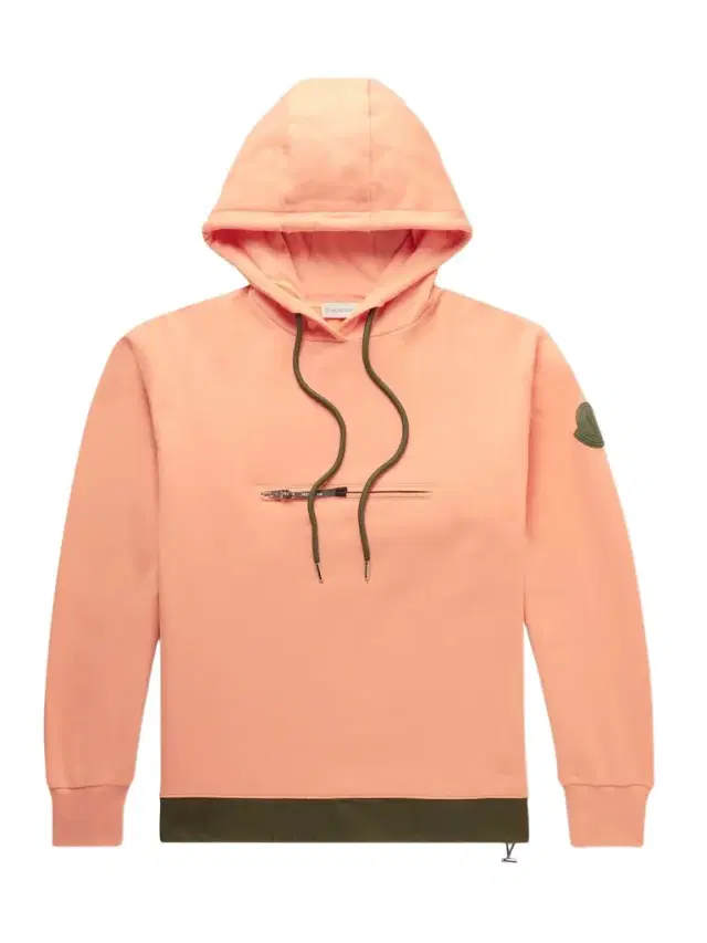 Moncler Logo-Appliquéd Shell-Trimmed Cotton-Jersey Hoodie - Men