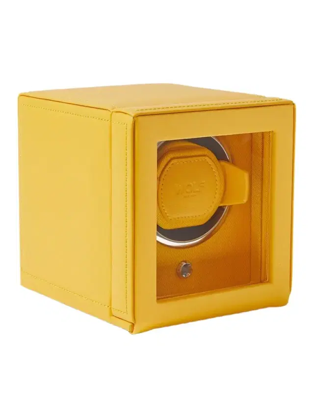 Cub Pebble-Grain Vegan Leather Watch Winder - Men