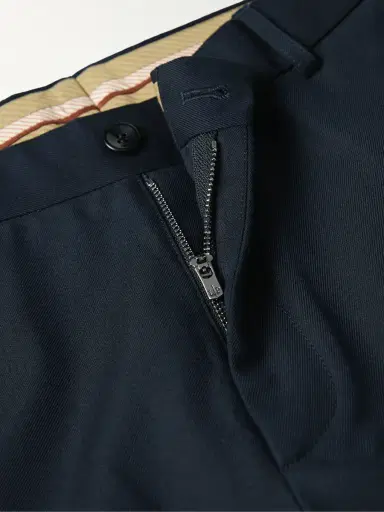 Loro Piana Slim-Fit Cotton and Wool-Blend Twill Chinos - Men | Thumbnail 5