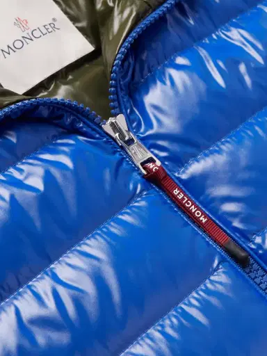 Moncler Galion Logo-Appliquéd Quilted Glossed-Shell Hooded Down Jacket - Men | Thumbnail 4 Moncler Galion Logo-Appliquéd Quilted Glossed-Shell Hooded Down Jacket - Men | Thumbnail 4