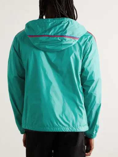 Moncler Hattab Logo-Appliquéd Shell Hooded Jacket - Men | Thumbnail 3 Moncler Hattab Logo-Appliquéd Shell Hooded Jacket - Men | Thumbnail 3