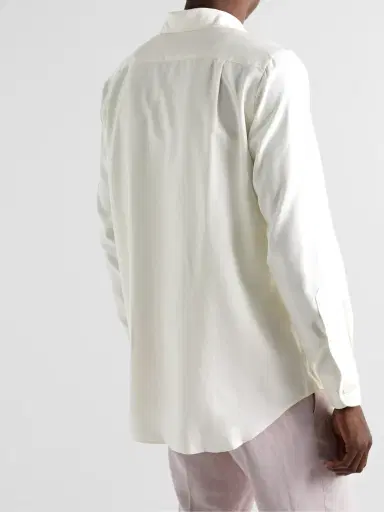Loro Piana André Silk Shirt - Men | Thumbnail 3 Loro Piana André Silk Shirt - Men | Thumbnail 3