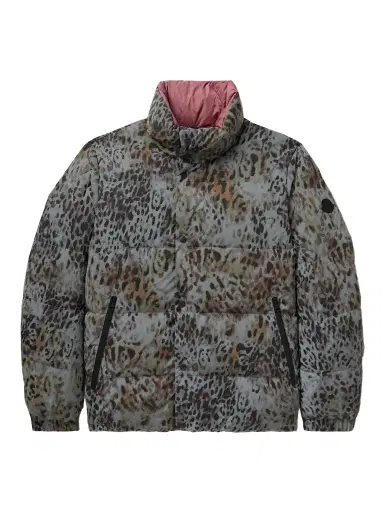 Moncler Genius 2 Moncler 1952 Reflective Reversible Cheetah-Print Shell Down Jacket - Men | Thumbnail 1 Moncler Genius 2 Moncler 1952 Reflective Reversible Cheetah-Print Shell Down Jacket - Men | Thumbnail 1