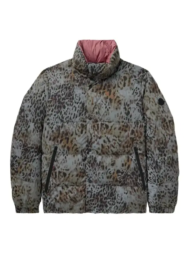 Moncler Genius 2 Moncler 1952 Reflective Reversible Cheetah-Print Shell Down Jacket - Men