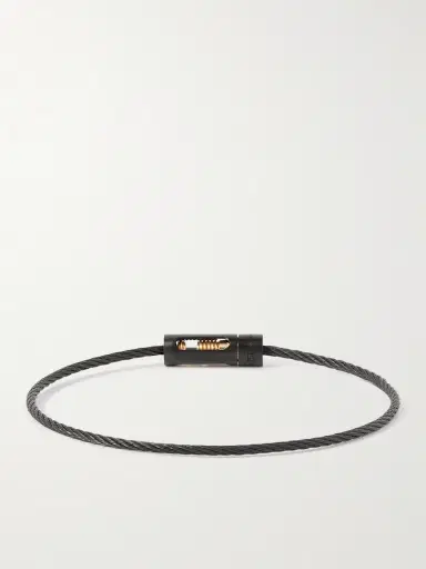 LE GRAMME 5g Recycled Titanium, Polished-Ceramic, Stainless Steel and 18-Karat Gold Bracelet - Men | Thumbnail 3 LE GRAMME 5g Recycled Titanium, Polished-Ceramic, Stainless Steel and 18-Karat Gold Bracelet - Men | Thumbnail 3